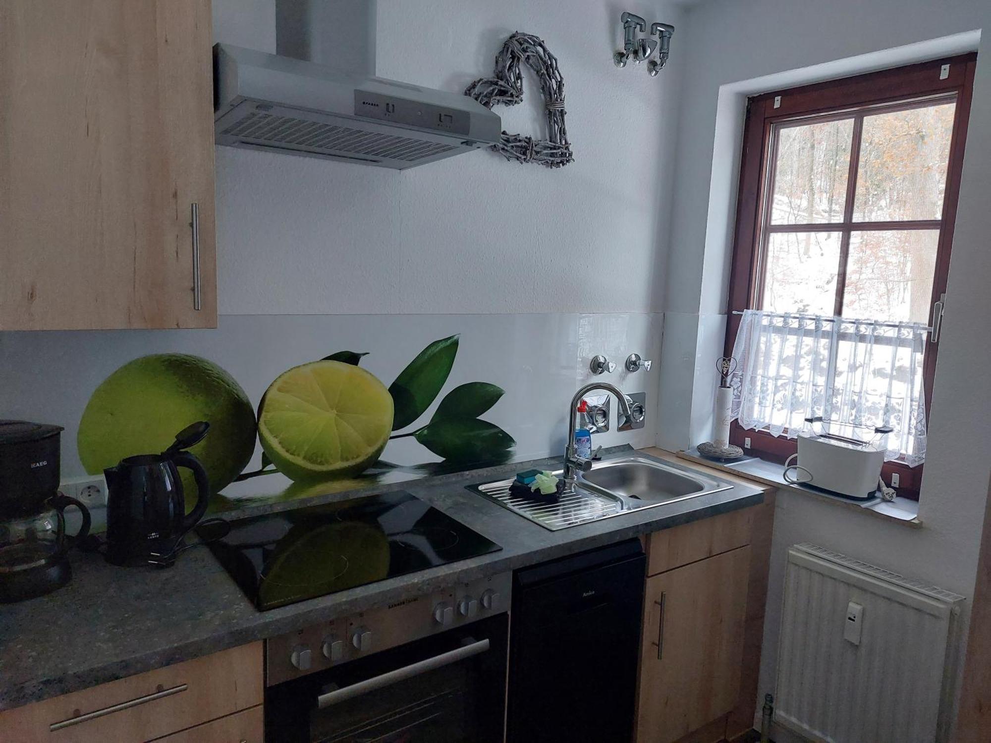 באד סקסה Ferienwohnung Waldzauber מראה חיצוני תמונה
